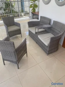 Oportunidad Muebles de terraza color gris