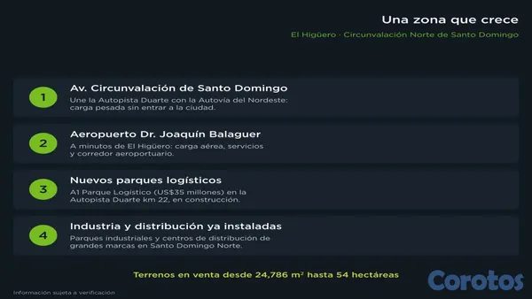 solares y terrenos - Terreno industrial en venta Circunvalación Santo Domingo, 54 ha 4