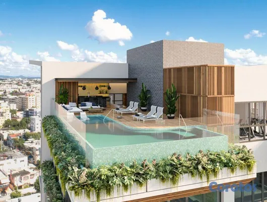 apartamentos - Exclusiva torre residencial ubicada en la avenida Enriquillo 7