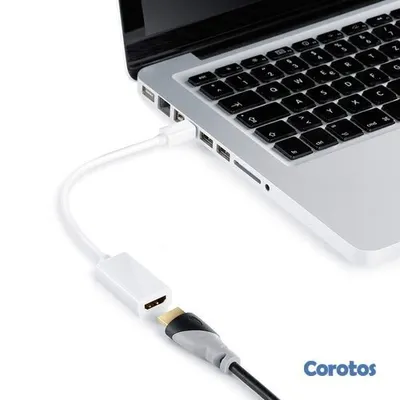 accesorios para electronica - Convertidor Mini DP a HDMI Audio y Video HD 3