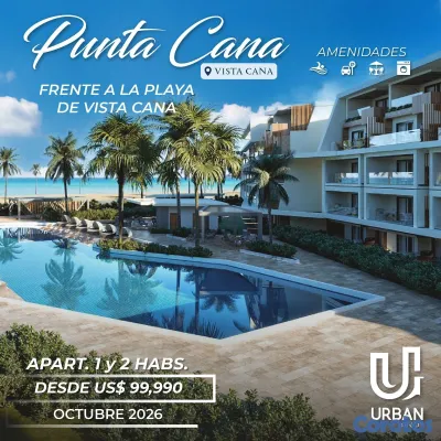 apartamentos - Propiedades en Vista Cana, Punta Cana — desde US$1 12