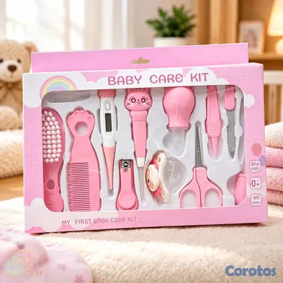 cuidado y nutricion - Kit de Cuidado personal para Bebé Completo para Higiene Diaria con accesorios.  8