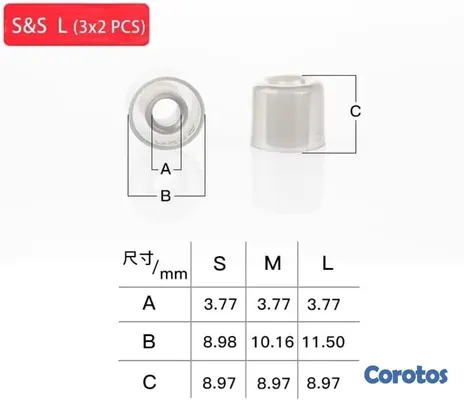 camaras y audio - Eartips - Puntas para auriculares IEM varios modelos - Consultar disponibilidad  5