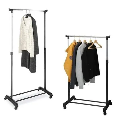 decoración y accesorios - Rack Tendedero de ropa Ajustable Liviano Portátil Paca Soporta 30 Kg 66 Libras 3