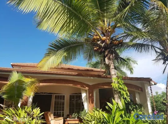 casas vacacionales y villas - Villa en Venta Totalmente Amueblada en la Av. Barceló, Punta Cana 5