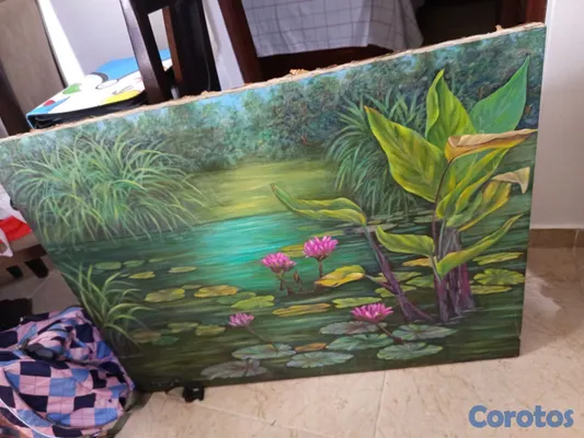 decoración y accesorios - Cuadros, Pinturas en Óleo todo Originals en perfectas condiciones 16