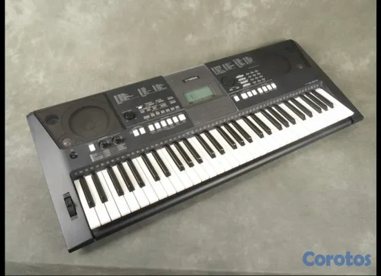 instrumentos musicales - Piano Yamaha modelo PSR-E423 de 61 teclas sensibles y con su fuente.!! 2