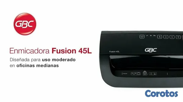 impresoras y scanners - LAMINADORA FISION 45L (4.5 pulgdas GBC P6660   laminadora  FUSION 45L para crede 2