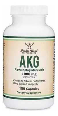 Salud y Equipamiento Médico - Suplemento Akg Acido Alfa Cetoglutarico 1000 Mg 180 Capsula 3