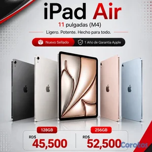 IPAD AIR M4 11" 128/256GB SELLADAS