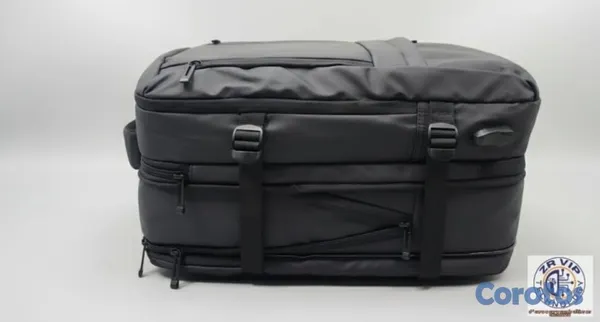 ropa para mujer - Mochila expandible multifuncional con compartimento para laptop y ropa  13