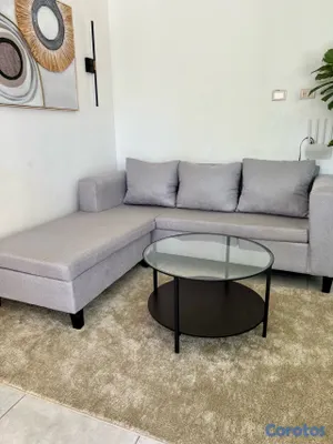 muebles y colchones - vendo bello mueble modular estilo L más mesa de centro  16