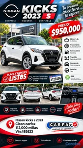 🚗 ¡Tu próxima SUV puede estar aquí! Nissan Kicks S