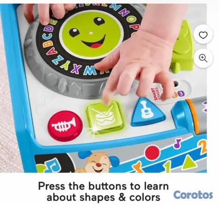 juguetes - Fisher-Price Laugh & Learn Remix Tocadiscos, juguete de aprendizaje electrónico  5
