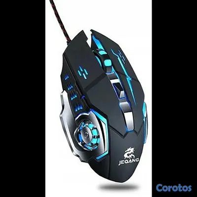 otros electronicos - Mouse Gaming JM - 520 RGB USB Luz Led Multicolor
 5