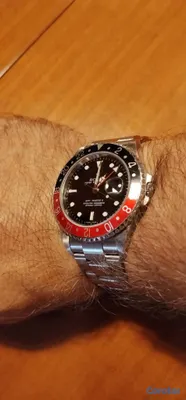 joyas, relojes y accesorios - rolex gmt master 2 serial z...coke 4