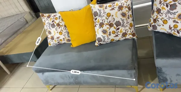 muebles y colchones - Sofa extra largo por piezas  3