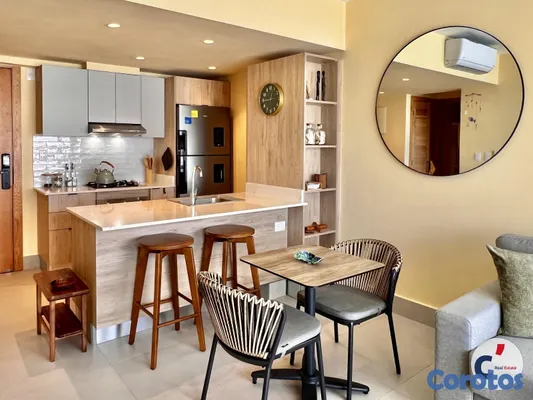 apartamentos - Apto de 1 hab amueblado en Las Canas, Cap Cana · R 7