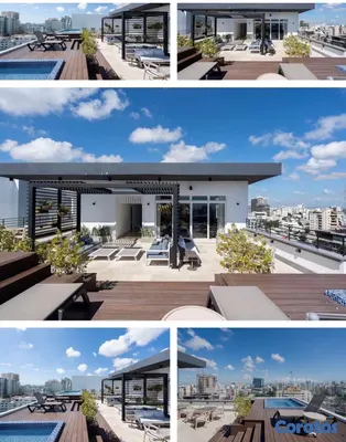 apartamentos - Alquiler Apartamento en Piantini -Exclusivo- Contrato 1 año - 1 Habitación  11
