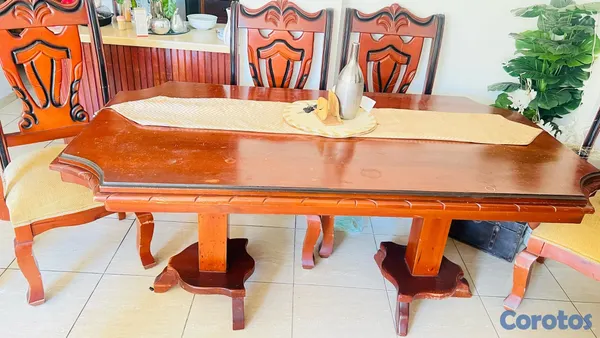 muebles y colchones - Comedor en Caoba  3