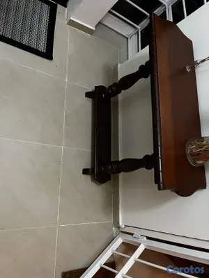muebles y colchones - mesa en caoba  2