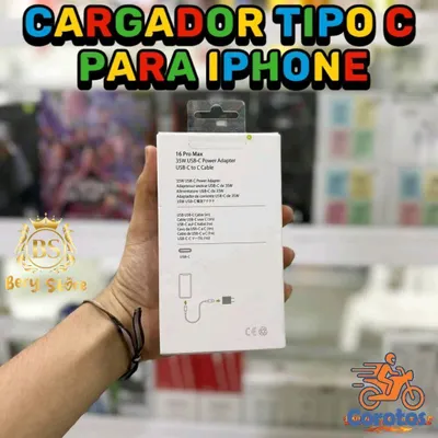 otros electronicos - CARGADOR TIPO C ORIGINAL PARA IPHONE Y ANDROID - 15 DÍAS DE GARANTÍA | CARGADOR 7