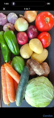 cocina - vegetales y frutas y víveres huevos  3