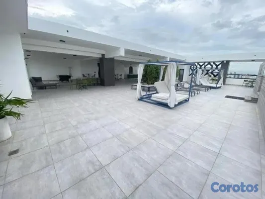 apartamentos - alquiló amuebaldo bella vista norte dos habitaciones piso 6 balcón dos parqueo  16