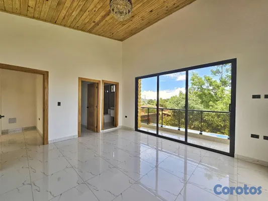 casas vacacionales y villas - Villa en Jarabacoa en Venta Nueva a estrenar cerca 8
