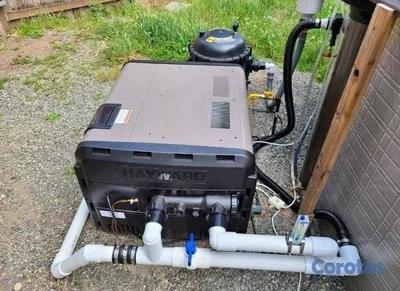 

✅ 
• Marca: Hayward H-Series (H500)
• Potencia: 500,000 BTU —