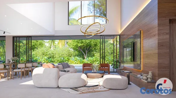 casas - Modern Luxurious 5-Bedroom Villa in Cap Cana With  8