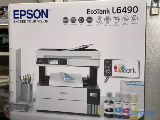 impresoras y scanners - EPSON ECOTANK L6490 SISTEMA MULTIFUNCIONAL (IMPRESORA, ESCANER, COPIADORA, FAX) 2