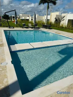 casas vacacionales y villas - Atabey: villa de 2 habitaciones con patio por US$150,000 9