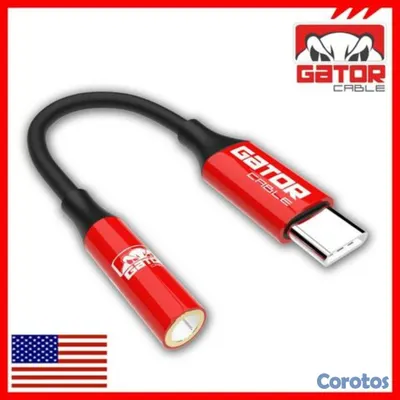 accesorios para electronica - ADAPTADOR DE AUDIO USB-C 3.1 MACHO A AUX 3.5MM HEMBRA 4
