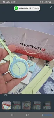 joyas, relojes y accesorios - Reloj ap audemars piguet  swatch pop  7