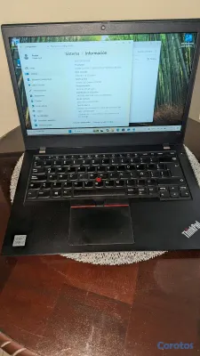 computadoras y laptops - Laptop Lenovo ThinkPad L14 Gen 1 – Core i7 / 8GB R 2