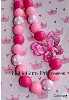 joyas, relojes y accesorios - collares chicle en venta por encargo  6
