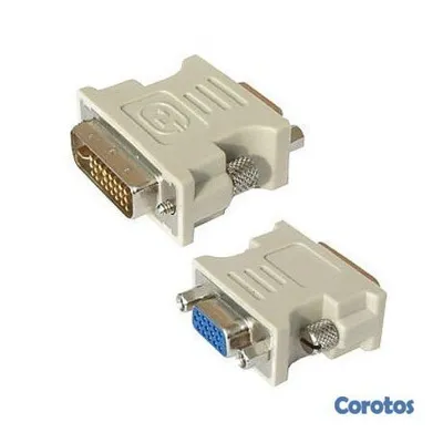 accesorios para electronica - Convertidor DVI a VGA AW-02-171 Adaptador de video 4