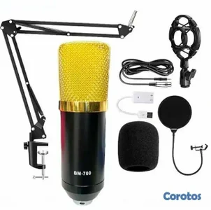 KIT DE MICROFONO CONDENSADOR BM-700