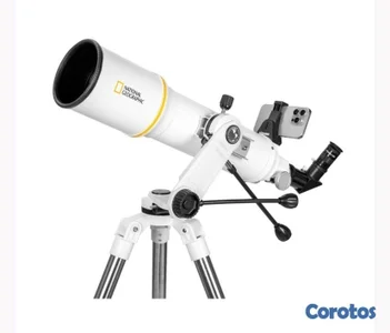National Geographic Telescopio StarAPP con Trípode Ajustable 102 mm / 4"