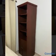 muebles y colchones - Librero en caoba 