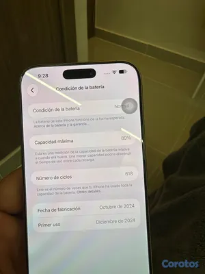 celulares y tabletas - Iphone 16 Pro Max 256GB 7