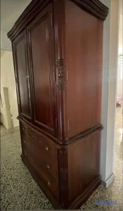 ropero en caoba