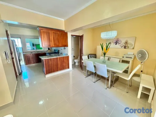 apartamentos - APARTAMENTO AMUEBLADO EN VENTA – EVARISTO MORALES  3