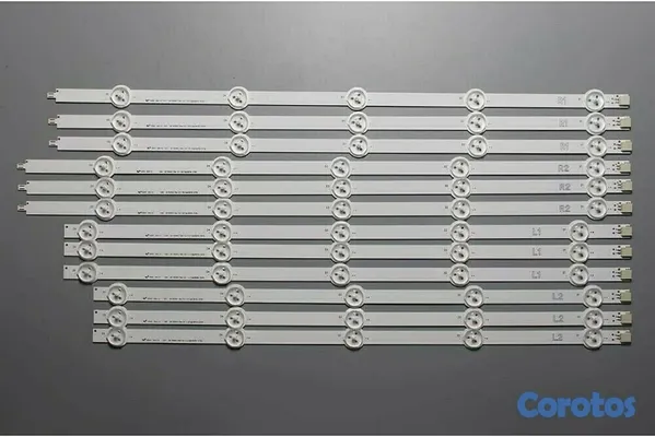 accesorios para electronica -  Juego Tiras Retroiluminación LED 12 piezas para TV Varias Marcas 50 Pulg 4