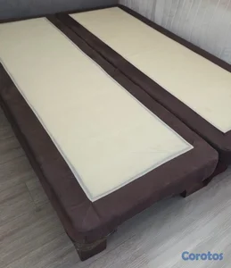 Base para cama color chocolate