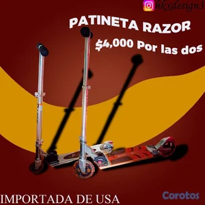 monopatines razor importadas de estados unidos nuevos y de Buena Calidad!!
