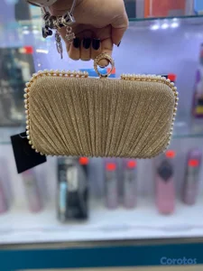 Hermoso bolso con cierre tipo anillo