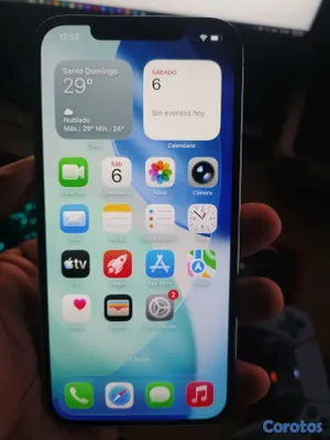 celulares y tabletas - Disponible iPhone 12 pro max128 GB  color blanco  factory batería 92%  2