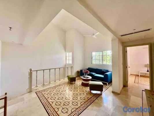 casas vacacionales y villas - Cocotal: villa dúplex de 3 habitaciones con jardín y vista al golf 8